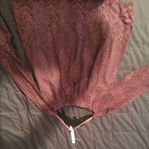 She + shy long sleeved shirt.